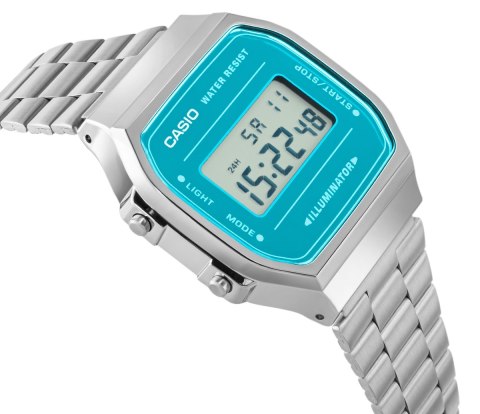 Zegarek Męski CASIO VINTAGE A168WEM-2EF + BOX