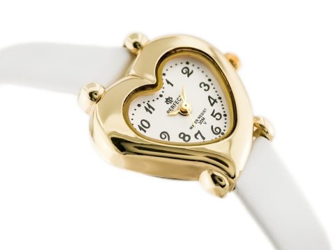 ZEGAREK DZIECIĘCY PERFECT - KOMUNIJNY - serduszko + BOX