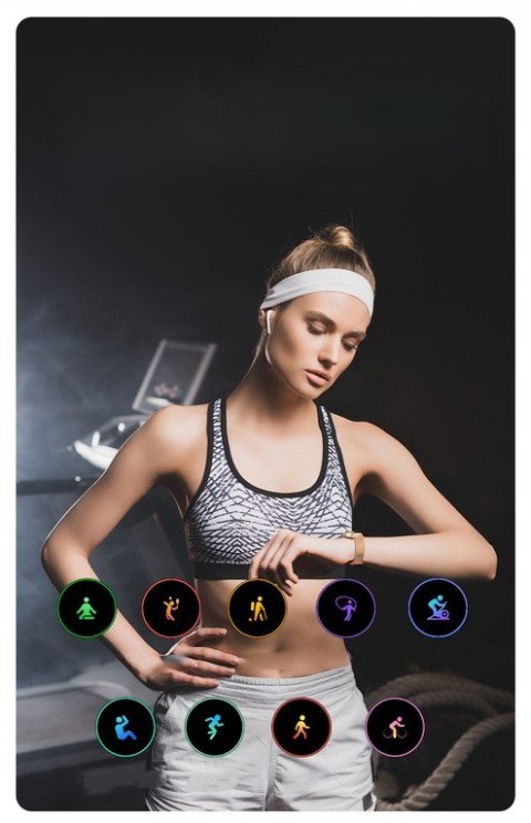 SMARTWATCH DAMSKI G. Rossi SW014-2 rosegold (sg009b)