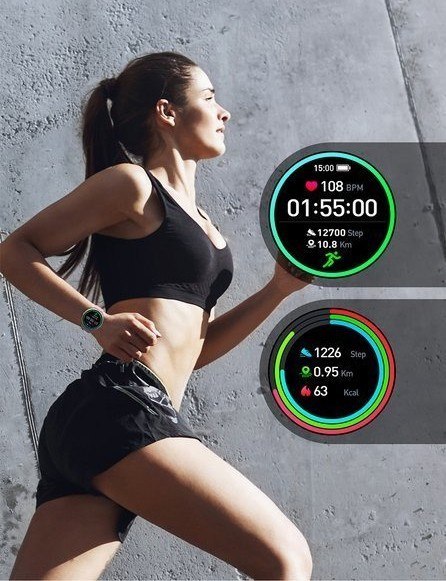 SMARTWATCH DAMSKI G. Rossi SW015-4 rosegold (sg010d)