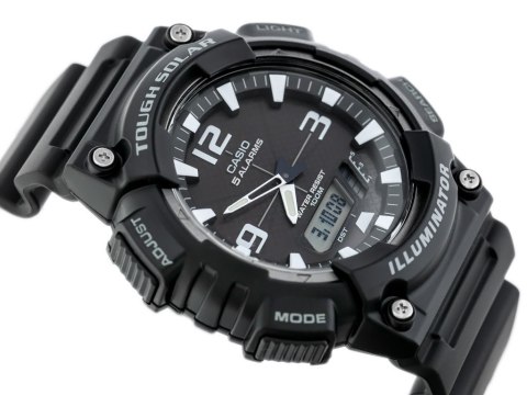ZEGAREK MĘSKI CASIO AQ-S810W-1AV (zd044h) - SOLAR POWERED + BOX