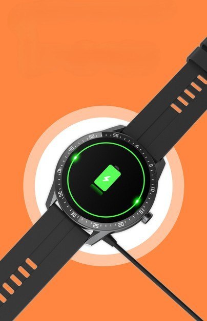 SMARTWATCH MĘSKI G. Rossi SW018-1 silver/black (sg012a) WŁASNE TARCZE