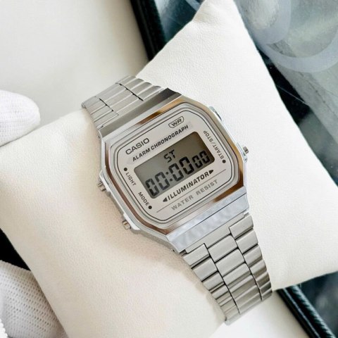 ZEGAREK UNISEX CASIO Retro Vintage A168WA-8A + BOX (zd088g)