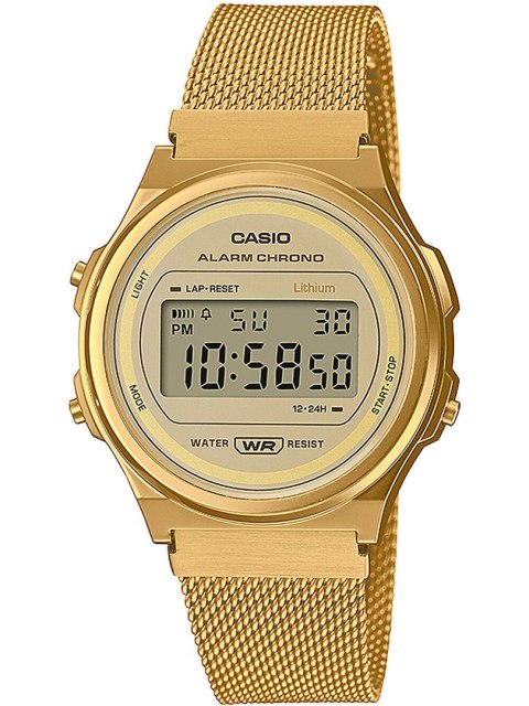 Zegarek Damski Casio Vintage A171WEMG-9A + BOX (zd645a)