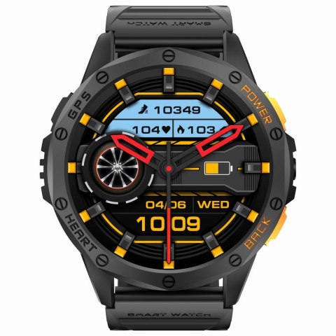SMARTWATCH MĘSKI GRAVITY GT24-5 - LATARKA, DODATKOWY PASEK (sg033e)