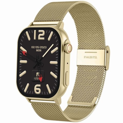 SMARTWATCH UNISEX GRAVITY GT15-10 - ROZMOWY BLUETOOTH, DODATKOWY PASEK (sg029j)