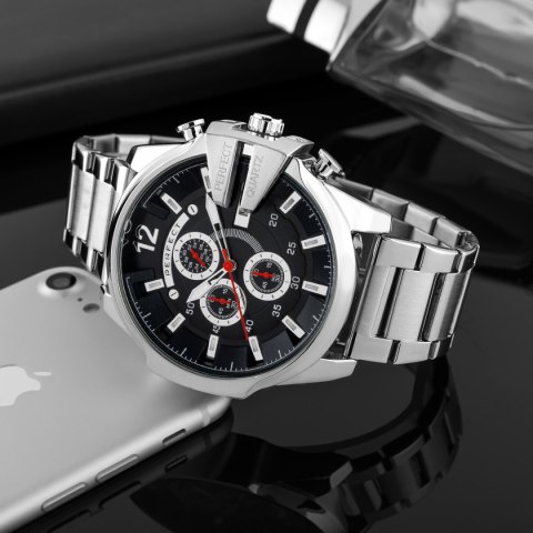 ZEGAREK MĘSKI PERFECT M513CH-03 - CHRONOGRAF (zp387c) + BOX