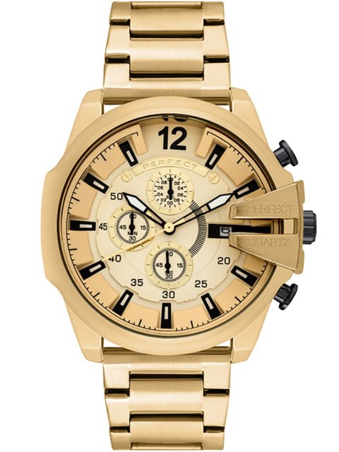 ZEGAREK MĘSKI PERFECT M513CH-05 - CHRONOGRAF (zp387d) + BOX