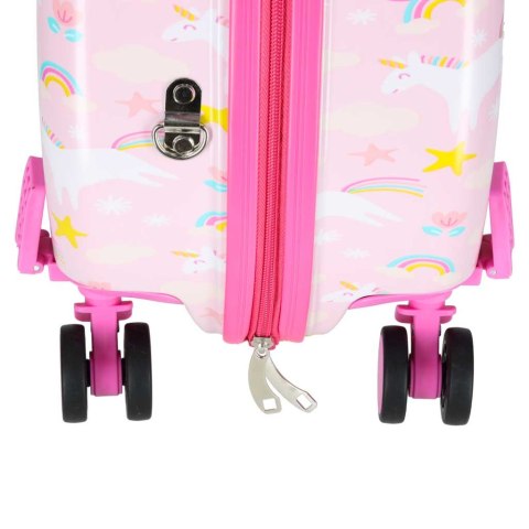 Walizka podróżna dla dzieci na kółkach bagaż podręczny jednorożec