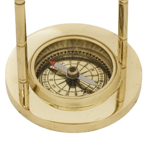 Dekoracyjny Globus mosiężny z kompasem MX1160