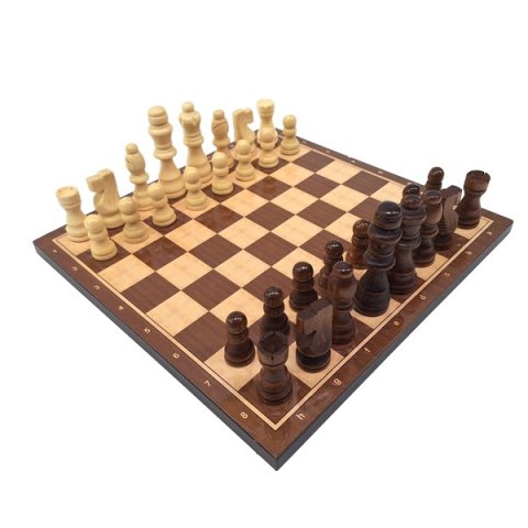 Duże Szachy drewniane 37 x 37 cm - 1050736