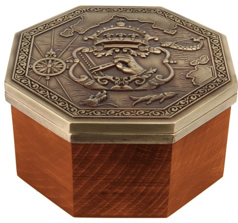 Ekskluzywny Kompas Magnetyczny Cardan - Replika - Prezent Marynistyczny - H44