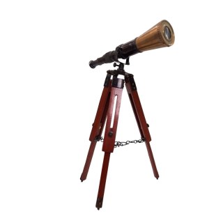 Luneta mosiężna na trójnogu - TEL023H