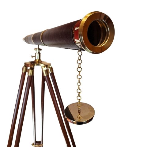 Wielka Luneta Dekoracyjna na drewnianym trójnogu - TWSS