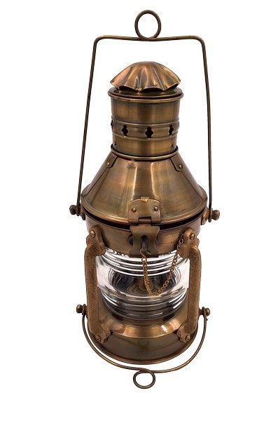 Lampa Żeglarska Metalowa Retro 34cm - SL9