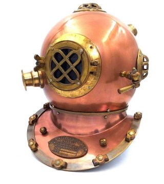 Wielki hełm nurka - replika - wysokość 45cm - NI1431