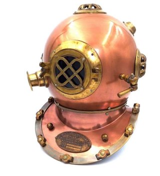 Wielki hełm nurka - replika - wysokość 45cm - NI1431