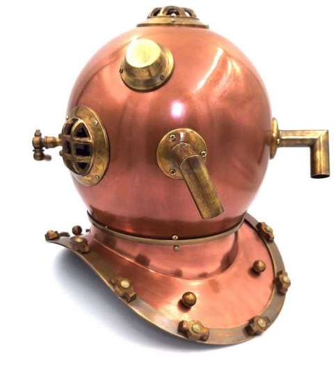 Wielki hełm nurka - replika - wysokość 45cm - NI1431