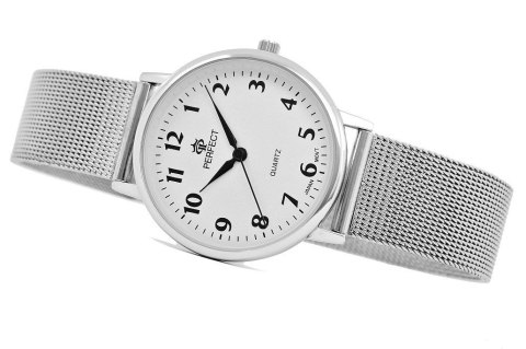Zegarek Damski Perfect B7394-1 Tarcza Biała