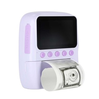 Aparat fotograficzny cyfrowy natychmiastowy 16x 128GB wkłady mazaki fioletowy
