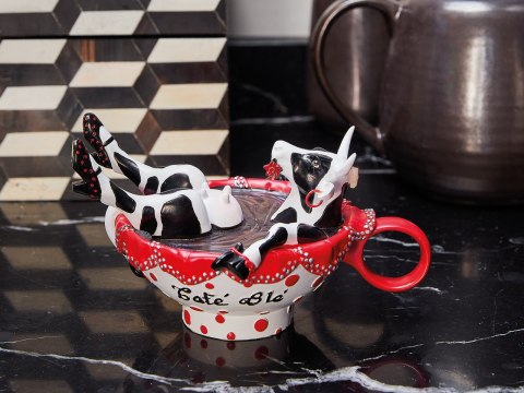 CowParade Madrid 2009, Caf? Ol?, autor: Carmina Coscollar.