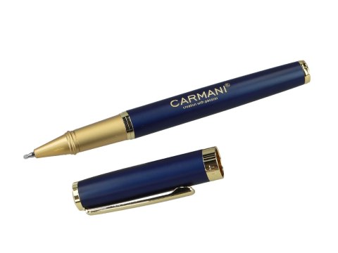 Pióro kulkowe z nabojami, granatowe