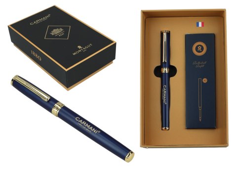 Pióro kulkowe z nabojami, granatowe