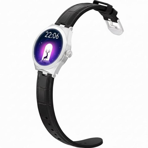 Smartwatch Gravity Srebrno Czarny GT25-8