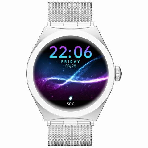 Smartwatch Gravity Srebrny GT25-7