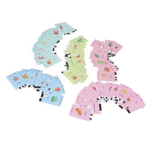 Zabawka interaktywna edukacyjna robot nauka rysowania fiszki mazaki różowy