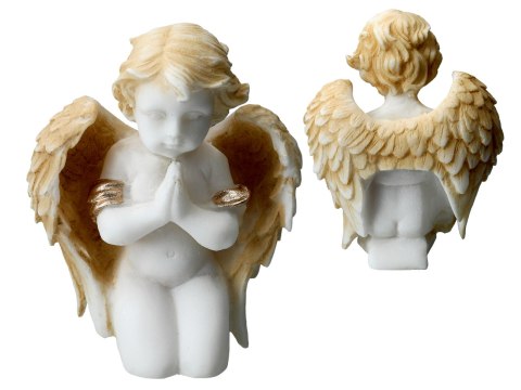 Aniołek modlący się -alabaster grecki