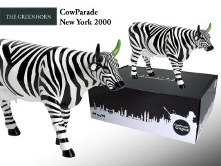 CowParade New York 2000, The Greenhorn, autor: Susan Roecker