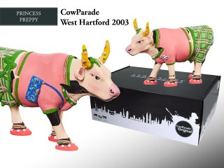 CowParade West Hartford 2003, Princess Preppy, autor: Gayle Young