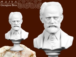 Czajkowski - popiersie - alabaster grecki