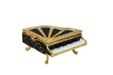 Kasetka metalowa - fortepian