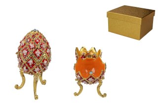 Kasetka metalowa, jajko