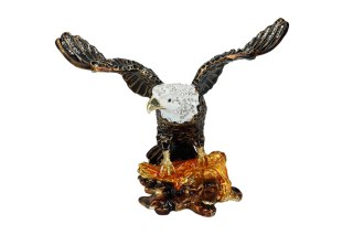 Kasetka metalowa - orzeł