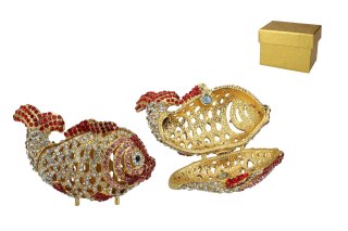 Kasetka metalowa - ryba