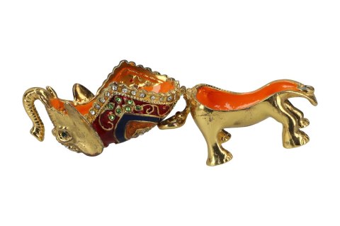 Kasetka metalowa - słoń