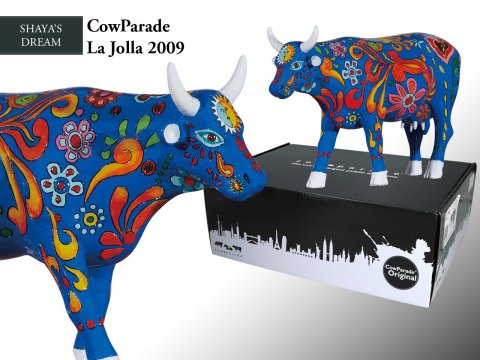 CowParade La Jolla 2009, Shaya's Dream, autor: Eduardo Parr.