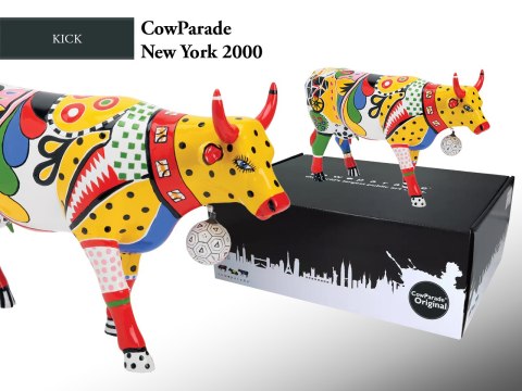 CowParade New York 2000, Kick, autor: Garance