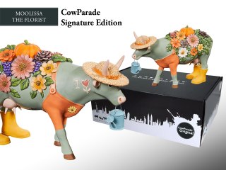 CowParade Signature Edition, Moolisa the Florist, autor: M. Fleurentine