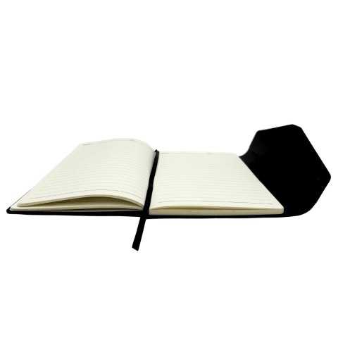 Elegancki Zestaw Prezentowy Premium - Notes A5 z Długopisem i Pendrive 16GB w Pudełku - Czarno-złoty - EE9