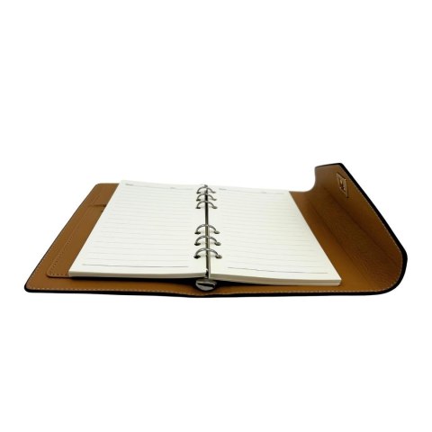 Elegancki Zestaw Upominkowy - Notes Skórzany z Długopisem w Pudełku Prezentowym - Premium - EE8