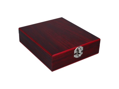 Kpl. do otwierania wina w drewnianym pudełku (4 elementy)