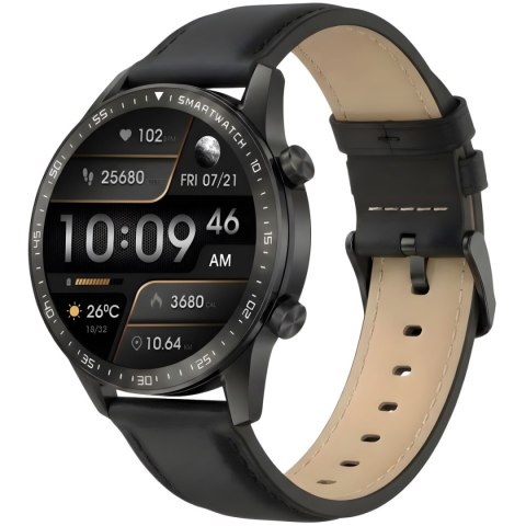 Smartwatch Gravity Czarny 2 Paski GT10-2