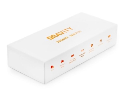 Smartwatch Gravity Różowe Złoto Pasek i Bransoleta GT5-7