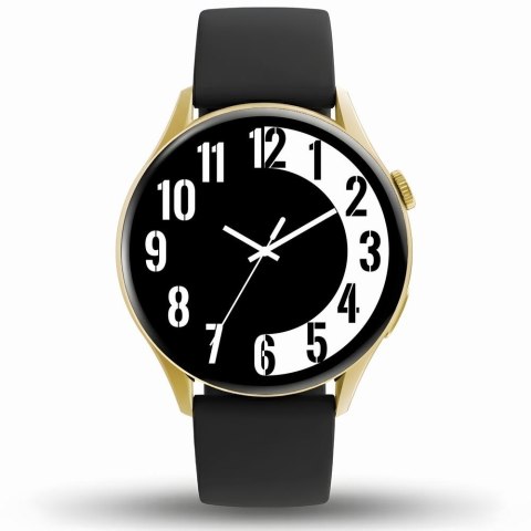 Smartwatch Gravity Złoty Pasek + Bransoleta GT11-1