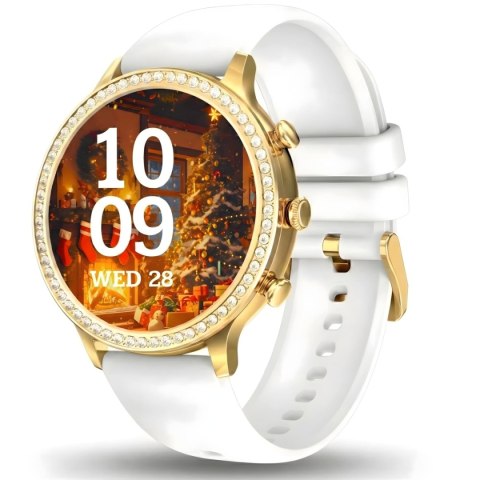 Smartwatch Gravity Złoty Pasek i Bransoleta GT5-2