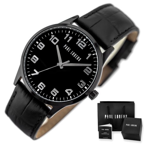 ZEGAREK MĘSKI PAUL LORENS - PL20022A-1A5 (zg377a) + BOX